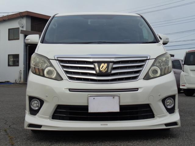 アルファード 240S TRDエアロ HIDライト 18インチ スマートキー プッシュスタート ALPINEビックX9型ナビ&10.2型フィリップダウン DVD再生 Bluetooth 地デジTV 両側パワスラ 取説記録(2枚目)