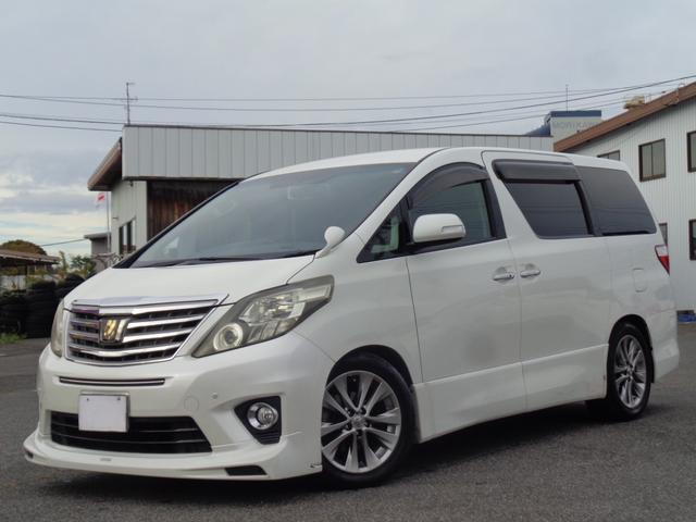 アルファード 240S TRDエアロ HIDライト 18インチ スマートキー プッシュスタート ALPINEビックX9型ナビ&10.2型フィリップダウン DVD再生 Bluetooth 地デジTV 両側パワスラ 取説記録(7枚目)