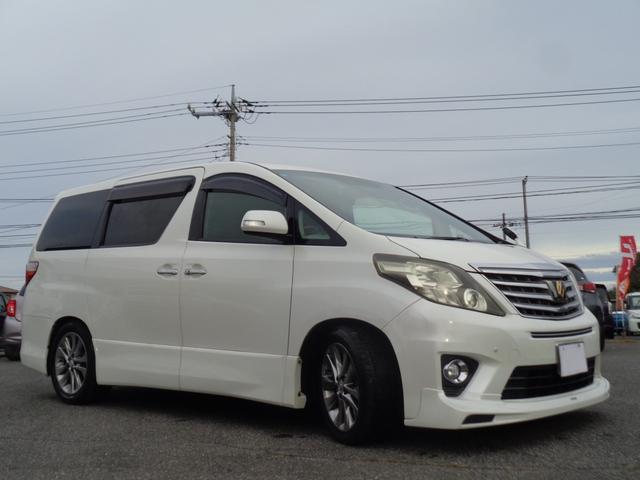 アルファード 240S TRDエアロ HIDライト 18インチ スマートキー プッシュスタート ALPINEビックX9型ナビ&10.2型フィリップダウン DVD再生 Bluetooth 地デジTV 両側パワスラ 取説記録(8枚目)