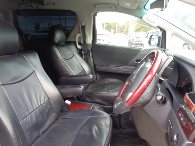 アルファード 240S TRDエアロ HIDライト 18インチ スマートキー プッシュスタート ALPINEビックX9型ナビ&10.2型フィリップダウン DVD再生 Bluetooth 地デジTV 両側パワスラ 取説記録(14枚目)