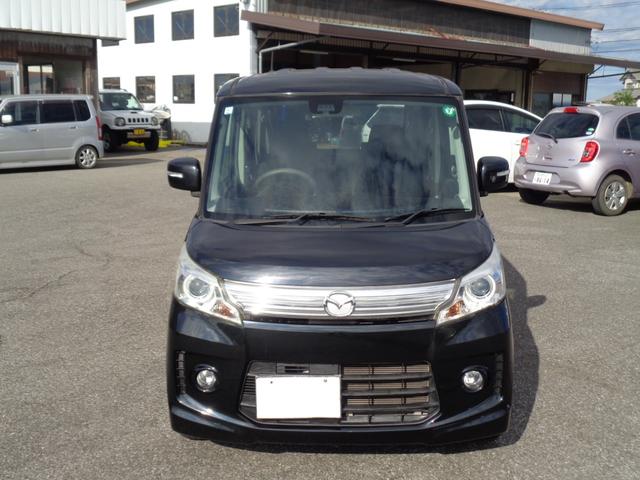 フレアワゴン ＸＳ　純正フルエアロ　１４インチ　ＨＩＤライト　フォグ　ＷエアＢ　ＡＢＳ　スマートキー　プッシュスタート　メモリーナビ　ＤＶＤ再生　ＣＤ　Ｂｌｕｅｔｏｏｔｈ　フルセグ　Ｂカメラ　パワスラ　レーダーブレーキ（3枚目）