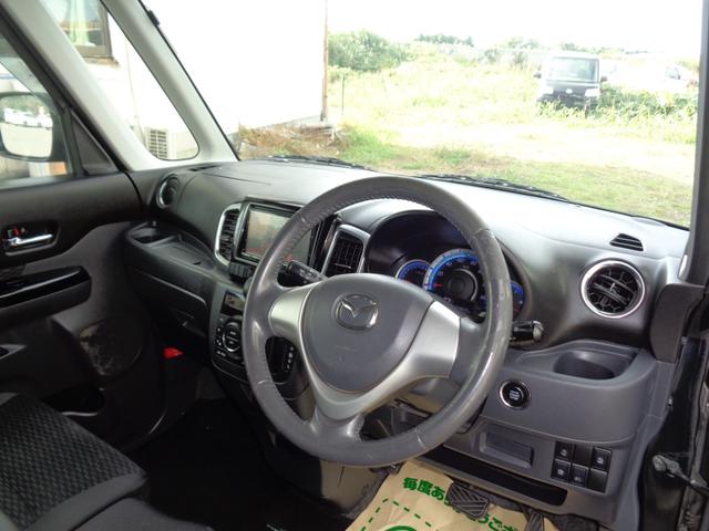 フレアワゴン ＸＳ　純正フルエアロ　１４インチ　ＨＩＤライト　フォグ　ＷエアＢ　ＡＢＳ　スマートキー　プッシュスタート　メモリーナビ　ＤＶＤ再生　ＣＤ　Ｂｌｕｅｔｏｏｔｈ　フルセグ　Ｂカメラ　パワスラ　レーダーブレーキ（17枚目）