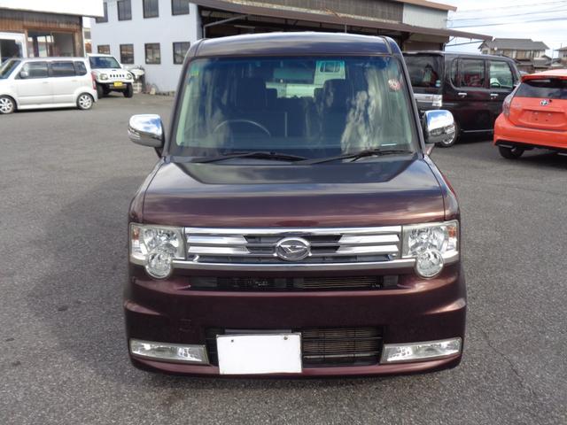 ムーヴコンテ カスタム　Ｇ　純正フルエアロ　１４インチ　ディスチャージヘッドライト　フォグ　ＷエアＢ　ＡＢＳ　スマートキー　メモリーナビ　ＣＤ　ワンセグＴＶ　ＥＴＣ　ベンチシート　プライバシーガラス　走行７２９００キロ　取説記録（3枚目）