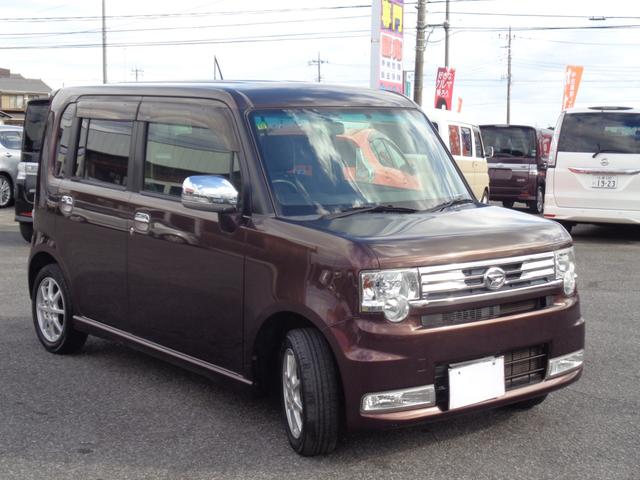 ムーヴコンテ カスタム　Ｇ　純正フルエアロ　１４インチ　ディスチャージヘッドライト　フォグ　ＷエアＢ　ＡＢＳ　スマートキー　メモリーナビ　ＣＤ　ワンセグＴＶ　ＥＴＣ　ベンチシート　プライバシーガラス　走行７２９００キロ　取説記録（8枚目）