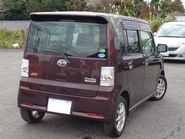 ムーヴコンテ カスタム　Ｇ　純正フルエアロ　１４インチ　ディスチャージヘッドライト　フォグ　ＷエアＢ　ＡＢＳ　スマートキー　メモリーナビ　ＣＤ　ワンセグＴＶ　ＥＴＣ　ベンチシート　プライバシーガラス　走行７２９００キロ　取説記録（9枚目）