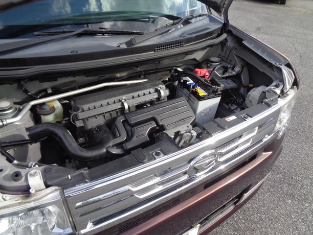 ムーヴコンテ カスタム　Ｇ　純正フルエアロ　１４インチ　ディスチャージヘッドライト　フォグ　ＷエアＢ　ＡＢＳ　スマートキー　メモリーナビ　ＣＤ　ワンセグＴＶ　ＥＴＣ　ベンチシート　プライバシーガラス　走行７２９００キロ　取説記録（18枚目）