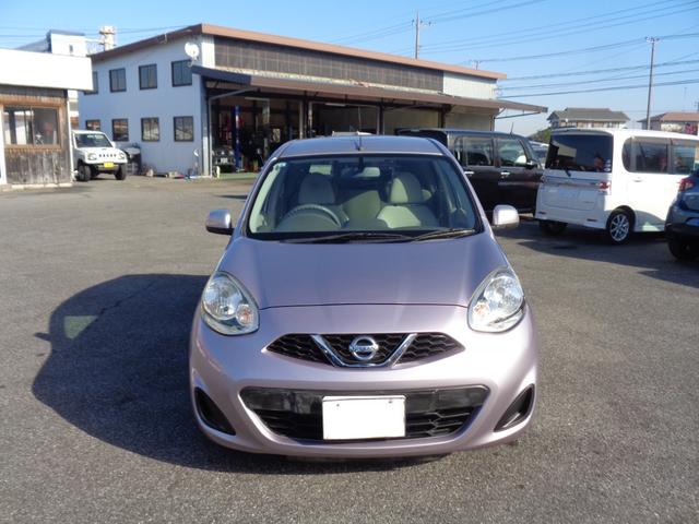 マーチ 12S Vパッケージ 14インチ WエアB ABS スマートキー プッシュスタート メモリーナビ DVD再生 CD Bluetooth フルセグTV プライバシーガラス タイミングチェーン 走行43000キロ 取説記録簿(3枚目)