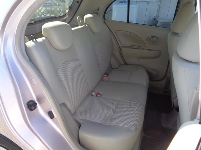 マーチ 12S Vパッケージ 14インチ WエアB ABS スマートキー プッシュスタート メモリーナビ DVD再生 CD Bluetooth フルセグTV プライバシーガラス タイミングチェーン 走行43000キロ 取説記録簿(15枚目)