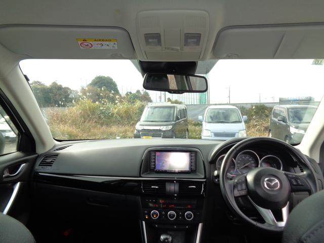 ＣＸ－５ ＸＤ　Ｌパッケージ　１６インチ　ディーゼルターボ　４ＷＤ　ＨＩＤライト　フォグ　スマートキー　プッシュスタート　メモリーナビ　ＤＶＤ再生　ＣＤ　Ｂｌｕｅｔｏｏｔｈ　フルセグＴＶ　Ｂカメラ　本革シート　シートヒーター（16枚目）