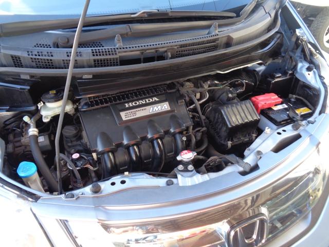 フリードハイブリッド ジャストセレクション 純正フルエアロ 15インチ HIDライト WエアB ABS スマートキー HDDナビ DVD再生 CD Bluetooth ワンセグTV Bカメラ ETC 左パワスラ クルコン 走行67810キロ(14枚目)