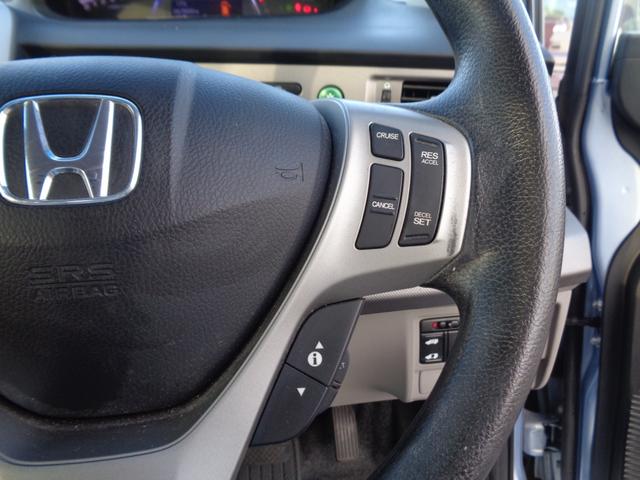 フリードハイブリッド ジャストセレクション 純正フルエアロ 15インチ HIDライト WエアB ABS スマートキー HDDナビ DVD再生 CD Bluetooth ワンセグTV Bカメラ ETC 左パワスラ クルコン 走行67810キロ(20枚目)