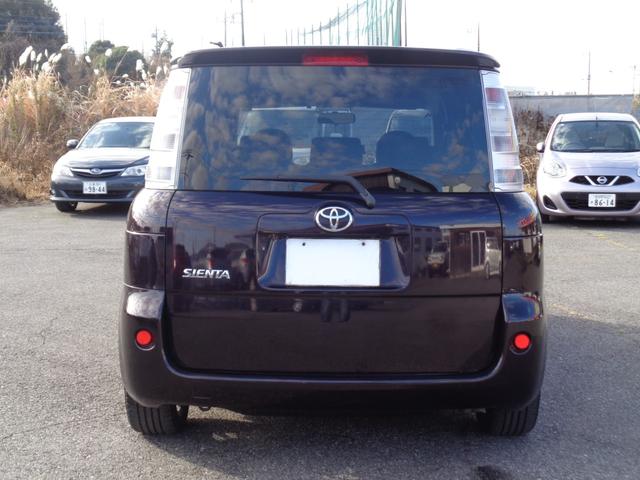 シエンタ DICEリミテッド エアロバンパー 16インチ HIDライト フォグ WエアB ABS キーレス メモリーナビ DVD再生 CD Bluetooth フルセグTV Bカメラ ETC パワスラ 走行6.6万 取説記録 後期(4枚目)