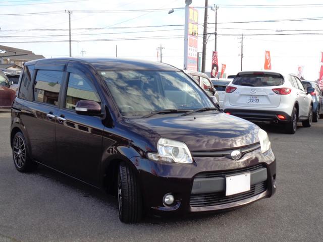 シエンタ DICEリミテッド エアロバンパー 16インチ HIDライト フォグ WエアB ABS キーレス メモリーナビ DVD再生 CD Bluetooth フルセグTV Bカメラ ETC パワスラ 走行6.6万 取説記録 後期(8枚目)