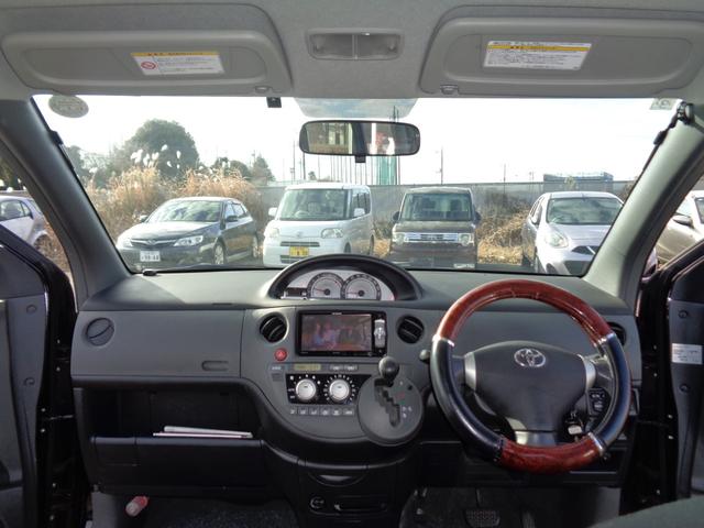 シエンタ DICEリミテッド エアロバンパー 16インチ HIDライト フォグ WエアB ABS キーレス メモリーナビ DVD再生 CD Bluetooth フルセグTV Bカメラ ETC パワスラ 走行6.6万 取説記録 後期(16枚目)