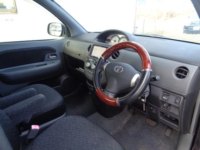 シエンタ DICEリミテッド エアロバンパー 16インチ HIDライト フォグ WエアB ABS キーレス メモリーナビ DVD再生 CD Bluetooth フルセグTV Bカメラ ETC パワスラ 走行6.6万 取説記録 後期(17枚目)