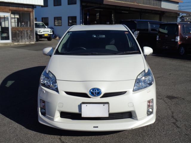 プリウス Sツーリングセレクション モデリスタエアロ 17インチ LEDヘッドライト スマートキー プッシュスタート HDDナビ DVD再生 CD Bluetooth フルセグTV Bカメラ ETC ステアリモコン 走行75300キロ(3枚目)