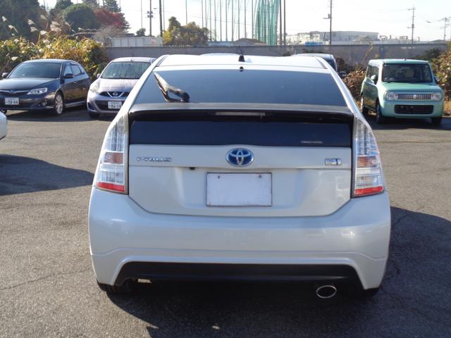 プリウス Sツーリングセレクション モデリスタエアロ 17インチ LEDヘッドライト スマートキー プッシュスタート HDDナビ DVD再生 CD Bluetooth フルセグTV Bカメラ ETC ステアリモコン 走行75300キロ(4枚目)