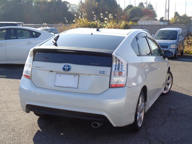 プリウス Sツーリングセレクション モデリスタエアロ 17インチ LEDヘッドライト スマートキー プッシュスタート HDDナビ DVD再生 CD Bluetooth フルセグTV Bカメラ ETC ステアリモコン 走行75300キロ(9枚目)