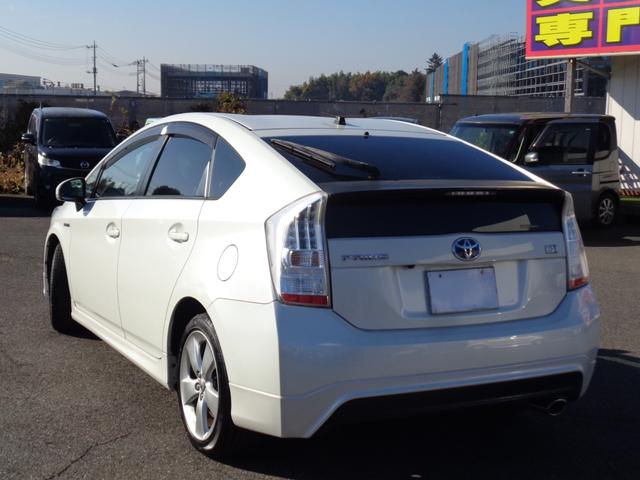 プリウス Sツーリングセレクション モデリスタエアロ 17インチ LEDヘッドライト スマートキー プッシュスタート HDDナビ DVD再生 CD Bluetooth フルセグTV Bカメラ ETC ステアリモコン 走行75300キロ(10枚目)