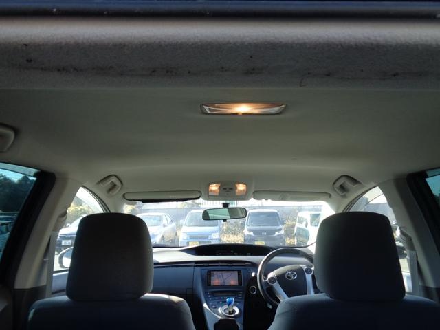 プリウス Sツーリングセレクション モデリスタエアロ 17インチ LEDヘッドライト スマートキー プッシュスタート HDDナビ DVD再生 CD Bluetooth フルセグTV Bカメラ ETC ステアリモコン 走行75300キロ(13枚目)