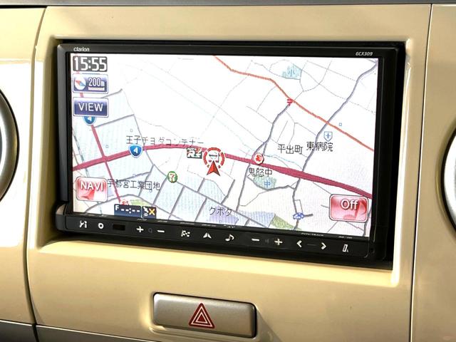 X 禁煙車 クラリオンナビ ETC スマートキー 純正14インチアルミ ベージュインテリア 地デジ プライバシーガラス 盗難防止装置 ベンチシート バニティミラー ヘッドライトレベライザー 電動格納ミラー(22枚目)