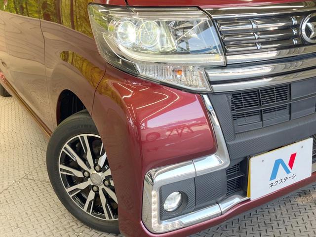タント カスタムＸ　トップエディションＳＡＩＩＩ　純正ナビ　衝突被害軽減装置　パワースライドドア　フルセグＴＶ　バックカメラ　シートヒーター　禁煙車　Ｂｌｕｅｔｏｏｔｈ再生　ＬＥＤヘッドライト＆ＬＥＤフロントフォグランプ　オートライト　スマートキー（12枚目）