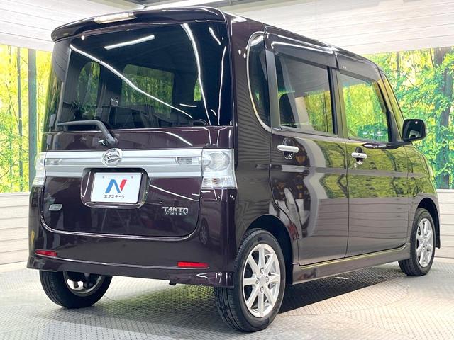 タント カスタムＸ　電動スライドドア　純正ＨＤＤナビ　バックカメラ　禁煙車　スマートキー　ＨＩＤヘッドランプ　ＥＴＣ　オートエアコン　純正１４インチアルミ　Ｂｌｕｅｔｏｏｔｈ　ＣＤ　ＤＶＤ再生　ファブリックシート（17枚目）