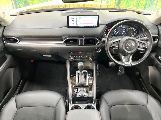 CX-5 20S ブラックトーンエディション メーカー10.25型ナビ 全周囲カメラ 衝突被害軽減システム レーダークルーズ 禁煙車 電動リアゲート ハーフレザーシート パワーシート シートヒーター スマートキー LEDヘッドランプ ETC(2枚目)