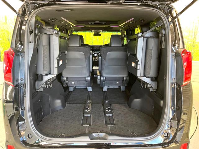アルファード 2.5S タイプゴールド サンルーフ モデリスタエアロ 両側電動ドア 純正9型ディスプレイオーディオ 後席モニター バックカメラ 衝突軽減装置 100V電源 レーダークルーズ 電動リアゲート LEDヘッド ビルトインETC(11枚目)