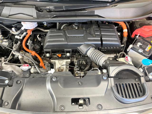 ステップワゴン e:HEVスパーダ 両側電動スライドドア 純正11.4型ナビ 全周囲カメラ 衝突被害軽減システム アダプティブクルーズ 禁煙車 ハーフレザーシート シートヒーター LEDヘッド LEDフォグ ETC オートハイビーム(19枚目)