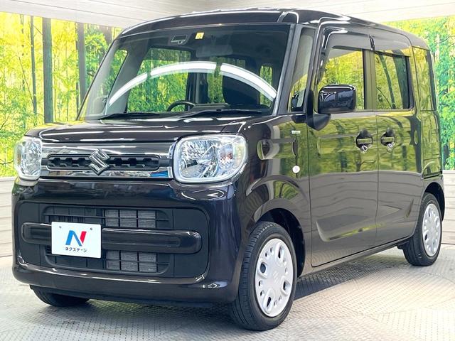 スペーシア ハイブリッドX 両側電動ドア 衝突被害軽減システム 禁煙車 シートヒーター スマートキー&プッシュスタート コーナーセンサー オートハイビーム オートライト オートエアコン アイドリングストップ 横滑り防止装置(23枚目)