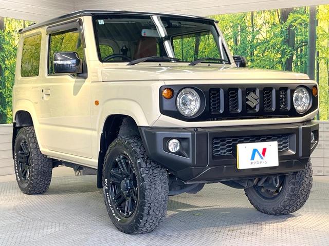 ジムニー XC ターボ 4WD MT車 衝突被害軽減システム 禁煙車 ドラレコ スマートキー LEDヘッド ETC クルコン 車線逸脱警報 オートライト オートエアコン 純正16インチアルミ CD フォクライト(16枚目)