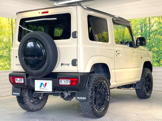ジムニー XC ターボ 4WD MT車 衝突被害軽減システム 禁煙車 ドラレコ スマートキー LEDヘッド ETC クルコン 車線逸脱警報 オートライト オートエアコン 純正16インチアルミ CD フォクライト(17枚目)