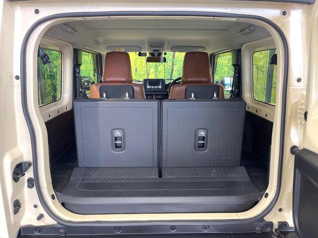 ジムニー XC ターボ 4WD MT車 衝突被害軽減システム 禁煙車 ドラレコ スマートキー LEDヘッド ETC クルコン 車線逸脱警報 オートライト オートエアコン 純正16インチアルミ CD フォクライト(50枚目)