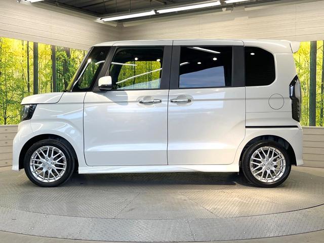 N-BOXカスタム Lターボ 両側電動ドア バックカメラ 衝突被害軽減システム レーダークルーズ 禁煙車 ハーフレザーシート ドラレコ コーナーセンサー スマートキー LEDヘッド ビルトインETC オートハイビーム(25枚目)