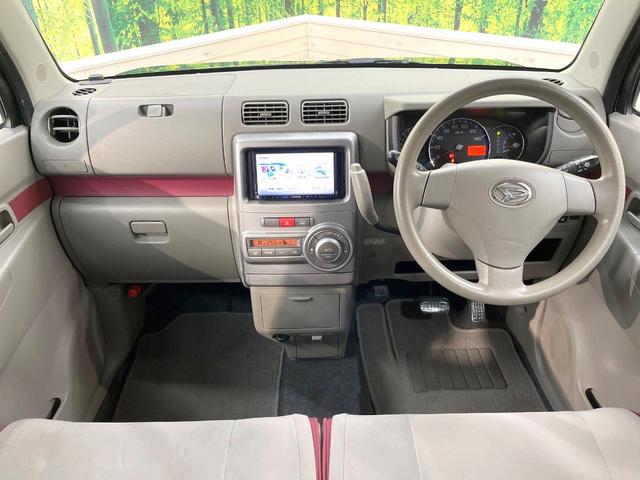 ムーヴコンテ X リミテッド SDナビ 禁煙車 パワーシート スマートキー オートエアコン 純正14インチアルミ CD DVD再生 地デジ 盗難防止システム 電動格納ミラー ドアバイザー 衝突安全ボディー パワーウィンドウ(2枚目)