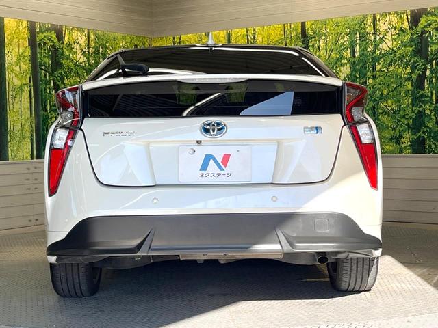 プリウス Aプレミアム ツーリングセレクション 純正SDナビ バックカメラ 衝突被害軽減システム レーダークルーズ レザーシート パワーシート コーナーセンサー スマートキー LEDヘッド ビルトインETC パークアシスト オートエアコン(15枚目)