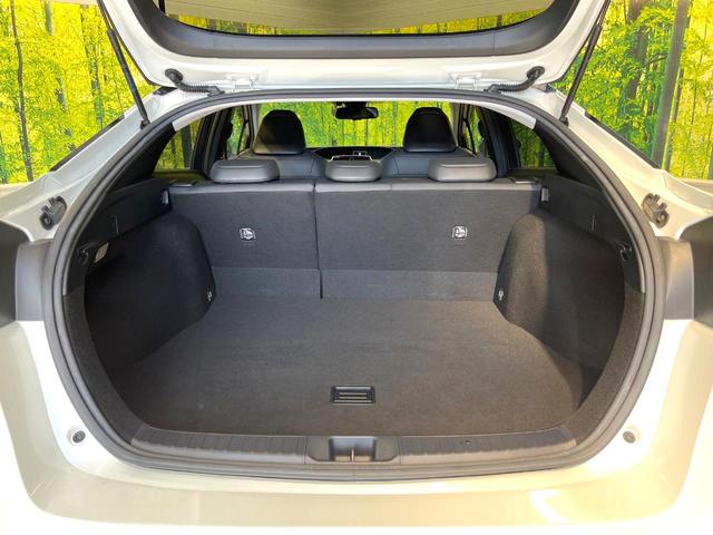 プリウス Aプレミアム ツーリングセレクション 純正SDナビ バックカメラ 衝突被害軽減システム レーダークルーズ レザーシート パワーシート コーナーセンサー スマートキー LEDヘッド ビルトインETC パークアシスト オートエアコン(61枚目)