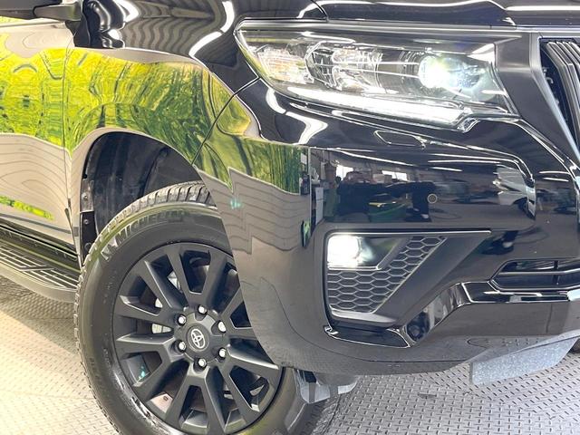 ランドクルーザープラド TX Lパッケージ マットブラックエディション 4WD サンルーフ 全周囲カメラ 衝突被害軽減システム レーダークルーズ 禁煙車 レザーシート 全席シートヒーター コーナーセンサー スマートキー LEDヘッド ETC2.0 オートハイビーム(13枚目)