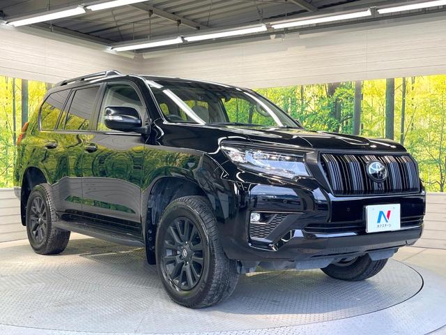 ランドクルーザープラド TX Lパッケージ マットブラックエディション 4WD サンルーフ 全周囲カメラ 衝突被害軽減システム レーダークルーズ 禁煙車 レザーシート 全席シートヒーター コーナーセンサー スマートキー LEDヘッド ETC2.0 オートハイビーム(17枚目)