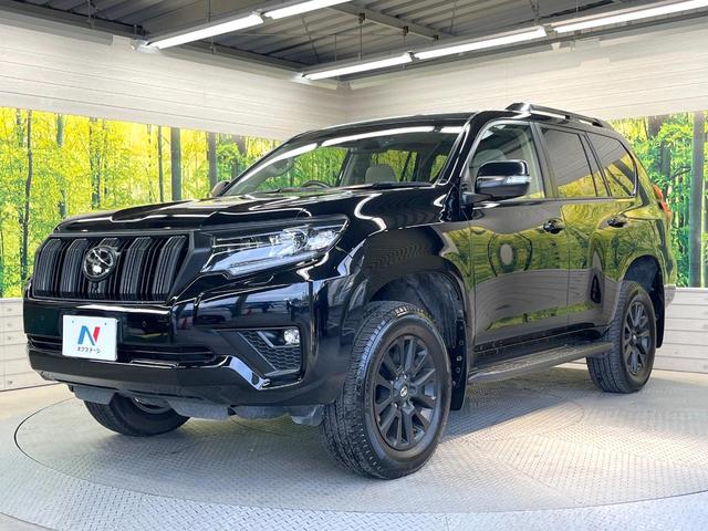 ランドクルーザープラド TX Lパッケージ マットブラックエディション 4WD サンルーフ 全周囲カメラ 衝突被害軽減システム レーダークルーズ 禁煙車 レザーシート 全席シートヒーター コーナーセンサー スマートキー LEDヘッド ETC2.0 オートハイビーム(25枚目)
