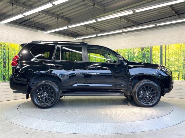 ランドクルーザープラド TX Lパッケージ マットブラックエディション 4WD サンルーフ 全周囲カメラ 衝突被害軽減システム レーダークルーズ 禁煙車 レザーシート 全席シートヒーター コーナーセンサー スマートキー LEDヘッド ETC2.0 オートハイビーム(28枚目)
