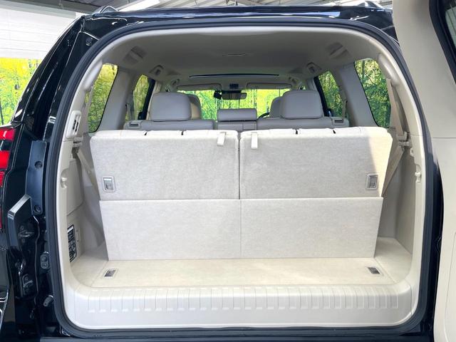 ランドクルーザープラド TX Lパッケージ マットブラックエディション 4WD サンルーフ 全周囲カメラ 衝突被害軽減システム レーダークルーズ 禁煙車 レザーシート 全席シートヒーター コーナーセンサー スマートキー LEDヘッド ETC2.0 オートハイビーム(59枚目)