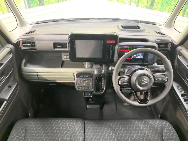 スペーシアギア ハイブリッドXZ 届出済未使用車 両側電動ドア 衝突被害軽減システム レーダークルーズ コーナーセンサー スマートキー LEDヘッド オートライト オートエアコン 純正14インチアルミ LEDフォグ(2枚目)