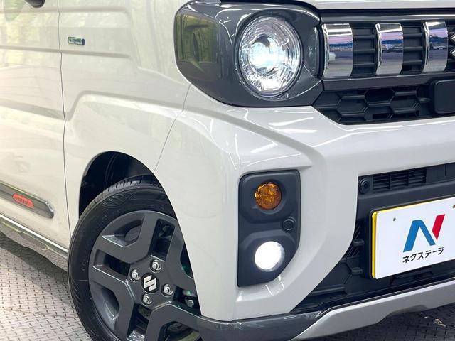 スペーシアギア ハイブリッドXZ 届出済未使用車 両側電動ドア 衝突被害軽減システム レーダークルーズ コーナーセンサー スマートキー LEDヘッド オートライト オートエアコン 純正14インチアルミ LEDフォグ(12枚目)