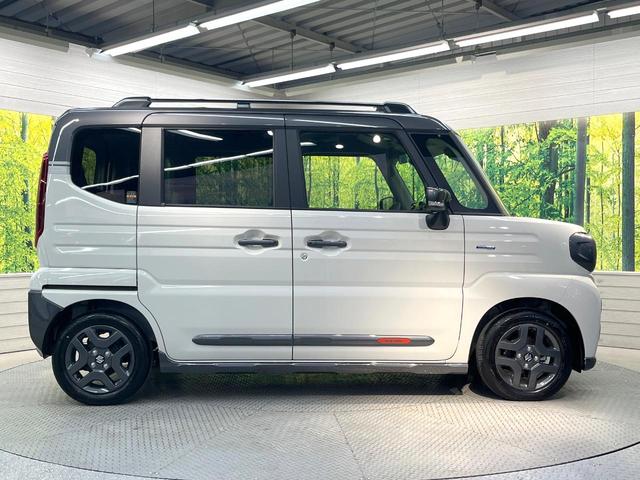 スペーシアギア ハイブリッドXZ 届出済未使用車 両側電動ドア 衝突被害軽減システム レーダークルーズ コーナーセンサー スマートキー LEDヘッド オートライト オートエアコン 純正14インチアルミ LEDフォグ(24枚目)