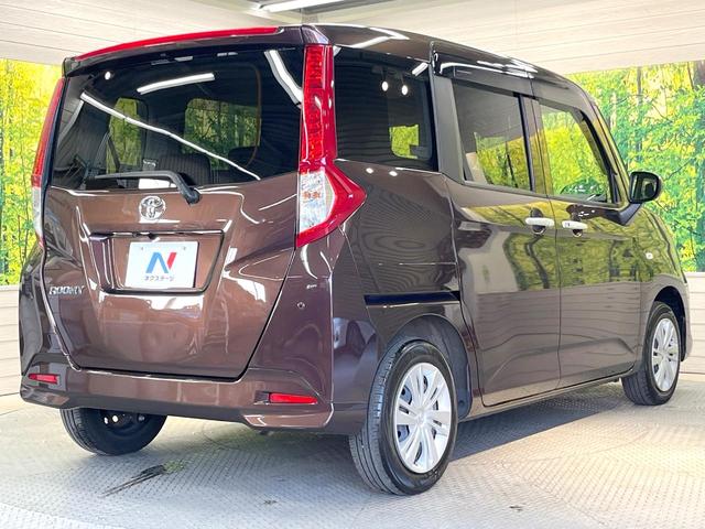 ルーミー X 電動スライドドア 純正SDナビ バックカメラ 衝突被害軽減システム 禁煙車 コーナーセンサー スマートキー ビルトインETC オートハイビーム 車線逸脱警報 オートライト Bluetooth CD(17枚目)