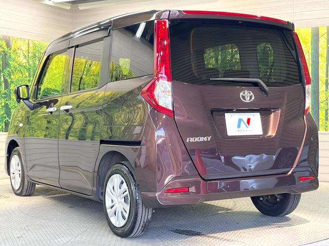 ルーミー X 電動スライドドア 純正SDナビ バックカメラ 衝突被害軽減システム 禁煙車 コーナーセンサー スマートキー ビルトインETC オートハイビーム 車線逸脱警報 オートライト Bluetooth CD(28枚目)