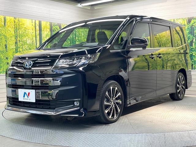 ノア ハイブリッドＳ－Ｚ　両側電動ドア　バックカメラ　衝突被害軽減システム　レーダークルーズ　禁煙車　コーナーセンサー　スマートキー　ＬＥＤヘッド　ＥＴＣ２．０　オートハイビーム　車線逸脱警報　オートライト　デュアルエアコン（24枚目）