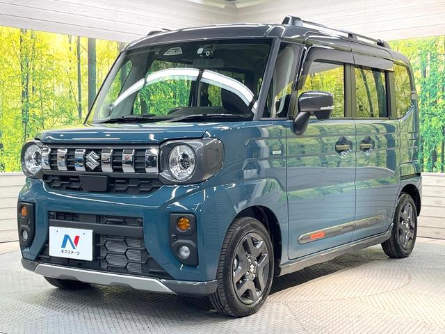 スペーシアギア ハイブリッドXZ ターボ 両側電動ドア SDナビ バックカメラ 衝突被害軽減システム アダプティブクルーズコントロール 禁煙車 ドライブレコーダー コーナーセンサー スマートキー LEDヘッド ビルトインETC(24枚目)